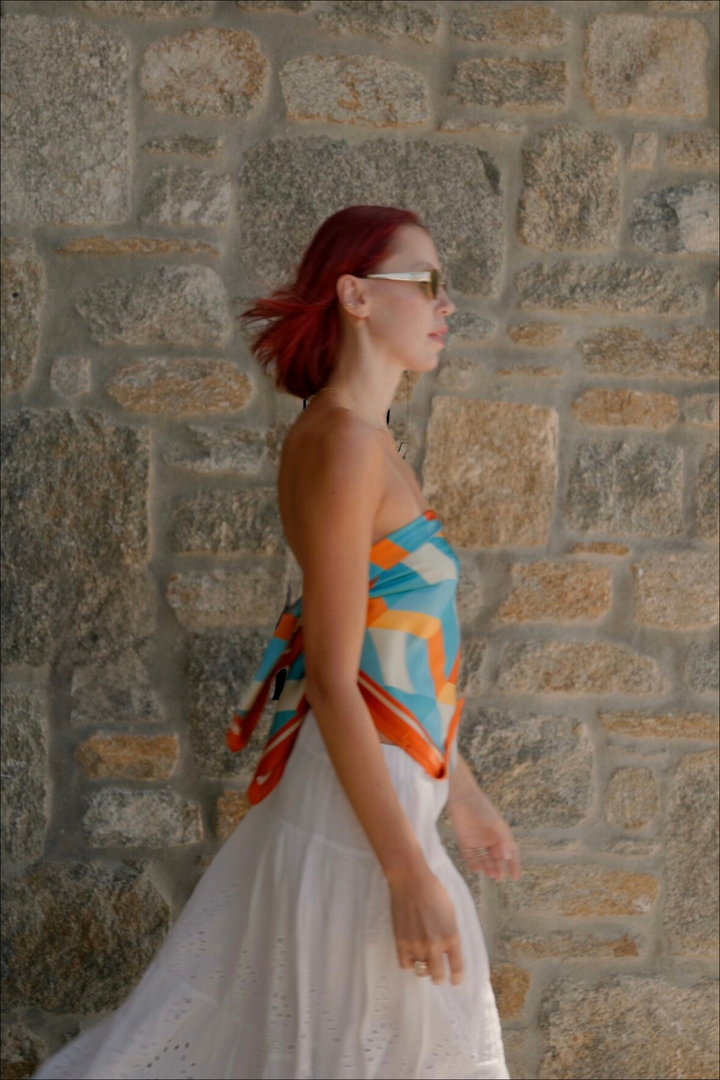 Limited Edition Silk Twill Head Scarf