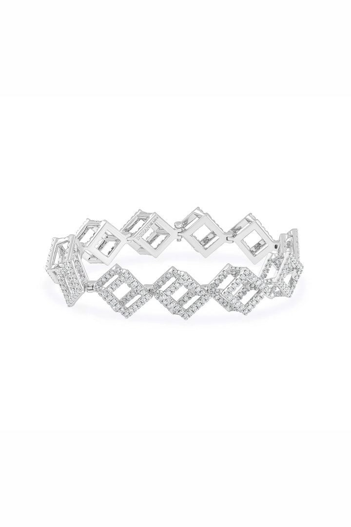 Cube Mirage Eternal Tennis Bracelet