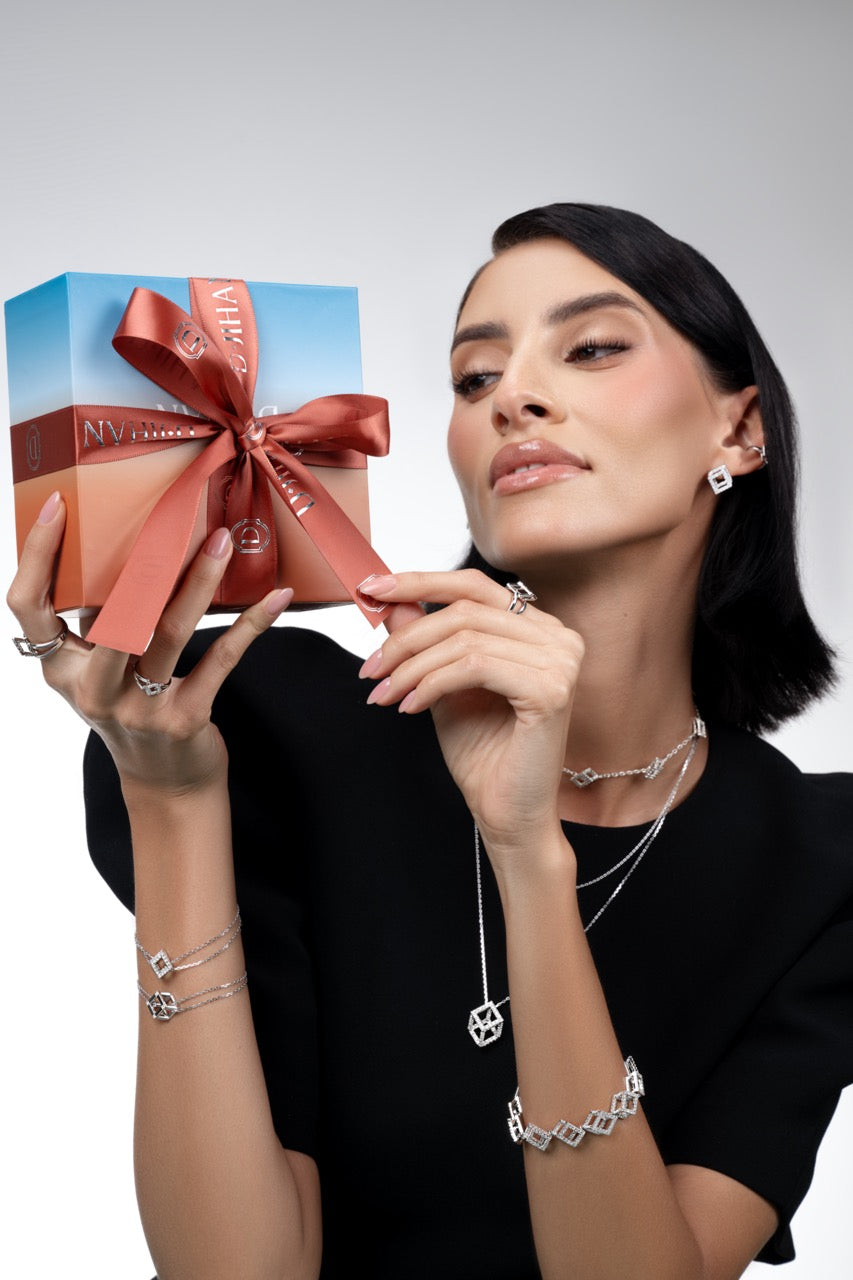 Cube Mirage Icon Chain Bracelet - Accent