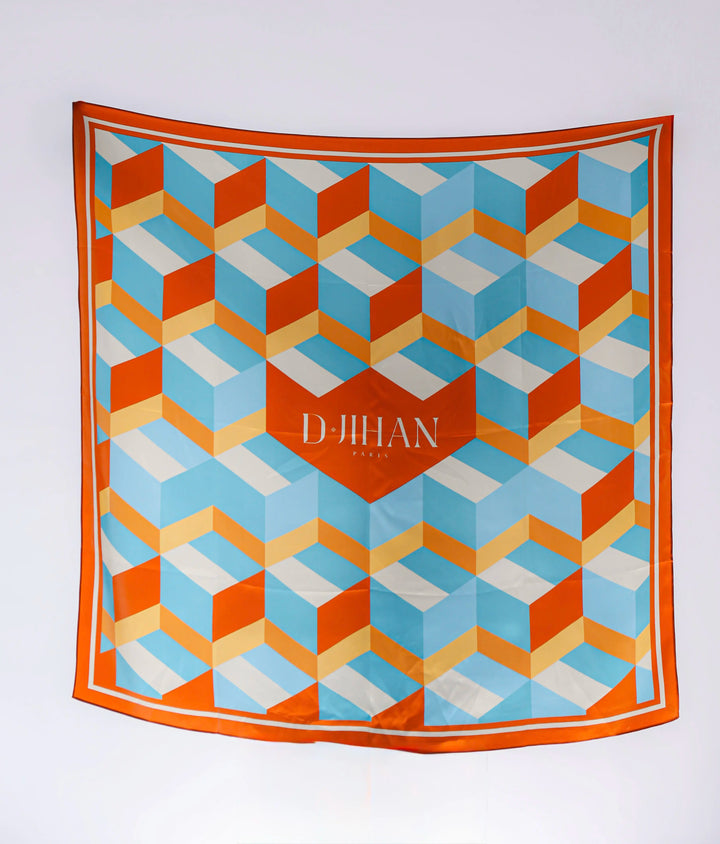 Limited Edition Silk Twill Head Scarf